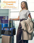 PETUX Airline Approved Pet Carrier - 17x11x9.5 in, Underseat, Top & Side Entry, Soft Sided Cat Dog Carrier for Small Cat & Dog Up to 12 lbs with Breathable Anti-Scratch Mesh for Travel & Vet - Blue