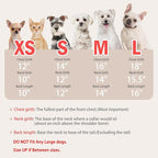 PUPTECK Classic Plaid Dog Dress Pet Apparel with Cute Bowtie Puppy Clothes Outfit,Cream,S