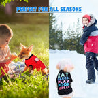 6 Pack Dog Clothes for Small Dogs Boy and Girl, Soft and Breathable Puppy Kitten Dog Shirts with Letters for Pet Cats, Winter Dogs' T-Shirts Apparel Sleeveless Vests for Chihuahua Yorkies