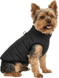 Small Dog Coats Warm Winter Dog Jacket Pet Jackets Puppy Cold Weather Coat Pet Clothes for Small Dogs, Black, X-Small
