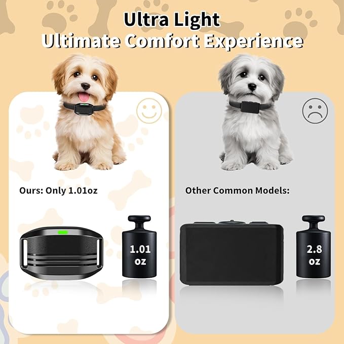 Shock Collar for Small Dogs, Electric Dog Training Collar with Remote,Tailored for 5-30lbs Small Dogs,3 Training Mode Beep, Vibration, Safe Shock(0-9) Waterproof, 1900ft Range (Black, Small)
