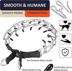 Quick Release Dog Training Collar Adjustable Stainless Steel Collar for Small Medium Large Dog (Tan, S Neck Girth 11.2"-14.5")