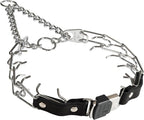 Herm Sprenger 3mm Prong Collar for Dog Training with Easy Quick Release Cliclock & ORing - German Made Dog Collar for Large Dogs (20-25" Neck)