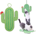 Cat Scratcher Mat, Natural Sisal Cat Scratch Mats, Horizontal Cat Floor Scratching Pad Rug, Protect Carpets and Sofas,Scratching Pads for Indoor Cats(Cactus)