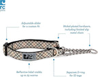 RC Pets 1" Martingale Training Collar, Large, Tan Tartan