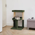 Lulu Large Cat Tree Tower with 2 Spacious Platforms, Sturdy Multi-Cat Condo with Sisal Scratching Posts, Stable Anti-Tip Design for Indoor Cats