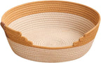 Cat Bed Basket, Comfortable Lounge Bed, Grinding Claws, Scratching Resistant Cat Scratcher Rest Nest for Indoor Cats, M