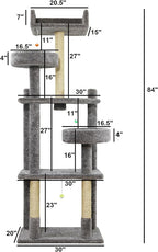 Deluxe 84" Cat Tree