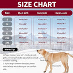 IDOMIK Dog Winter Coat for Medium Dogs, Warm Dog Winter Jacket with Fleece High Collar, Zippered Cold Weather Coats for Dogs, Waterproof Doggy Snow Jacket Clothes,WineRed,M