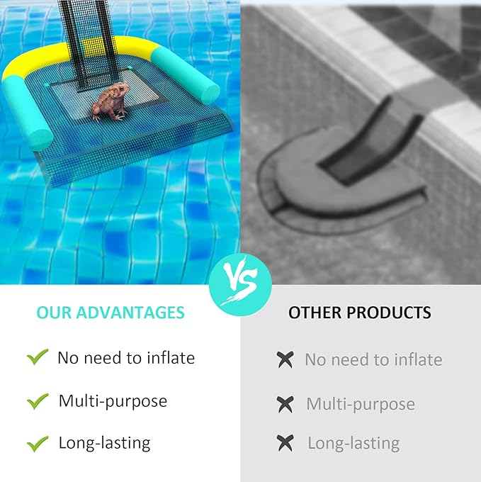 Poolvio Animal Saving Escape Ramp Bundle, Mint Green & American Flag