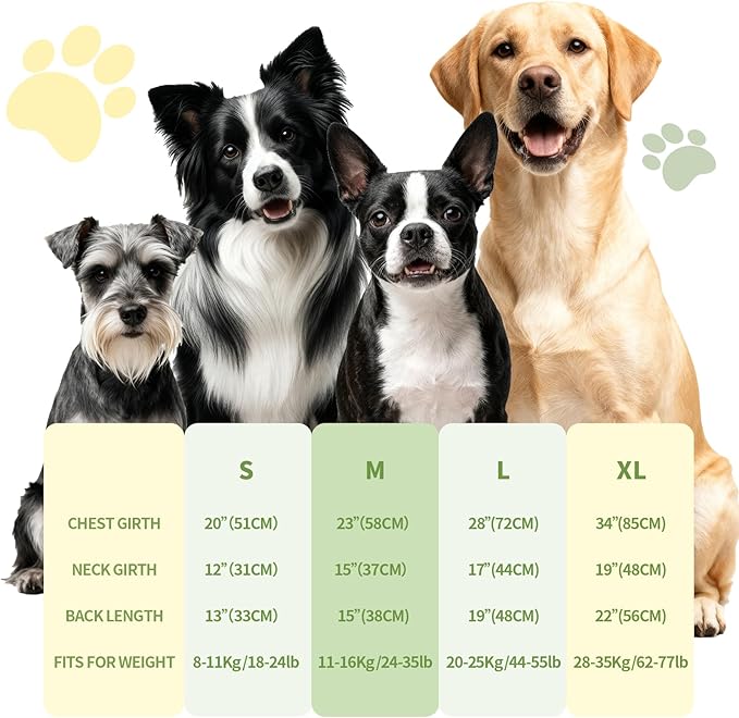 Dog Shirt, Cooling Vest Lightweight Breathable, Dog T-Shirts All-Season Sun Protection Quick Dry Soft Stretchy Reflective Tank Top - Small Medium Large Dogs (Melon Green+Soft Yellow, X-Large)