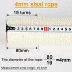 4 Pcs 2.9in 7.4cm Diameter Scratching Post Replacement Pole for Cat Tree (M8, 19.7in/50cm)