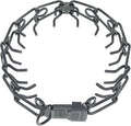 Herm Sprenger Black Stainless Steel Prong Dog Collar with ClicLock Buckle for Small Medium Large Dogs Ultra-Plus Training Pinch Collar with Quick Release Made in Germany