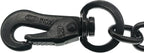 Herm Sprenger Black Stainless Steel Adjustable Fur Saver Dog Chain Collar Medium Link Professional Training Collar with Quick Release Snap Hook for Medium Large Dogs Made in Germany (26in (65cm))