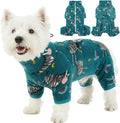 ROZKITCH Dog Coats for Medium Dogs, Soft Fleece Pajamas, Pet Windproof Warm Cold Weather Jacket Vest with Reflective Zipper Drawstrings, Jumpsuit Apparel Outfit Clothes for Medium Dog Zebra M