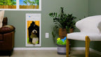 Power Pet Roll Up Automatic Electronic WiFi Pet Door by High Tech Pet - Space-Saving, Pet Operated Dog Door, App Control, Safe, Secure, Air Tight (Wall Mount, Exrtra Large)