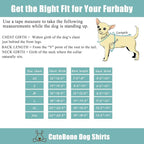 CuteBone Dog Christmas Shirts 2-Pack Soft Pet Clothes Breathable Summer Vest for Small Puppy and Stretchy Cat Apparel 2BX16L