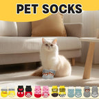 24 Pcs Cat Mittens to Prevent Scratching,Cat Socks for Cats with Adhesive Tabs,Cute Patterned Cats Booties Dog Booties to Prevent Scratching Grooming Bathing