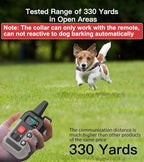 Citronella Dog Training Collar with Remote, 4 Modes Beep/Vibration/Spray/Spray Enhancement, Humane Safe Rechargeable Dog Bark Collar, IPX6 Waterproof Spray Collar, Range 300m 【Only Work with Remote】