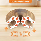 Collapsible Cats Cardboard Scratcher, Interactive Cat Toys for Indoor Cats, Scratch Pad Shape Shifting Ball Track with Bell, Magic Organ Cat Toy for Chase & Scratch Paw Easter Toys for Kitties Paw