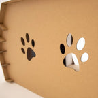 Carlson Cat Camper with Scratching Pad, Includes One Cat Door, Three Paw Windows, and One Cat Scratching Pad