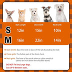 PUPTECK Plaid Fall Dog Shirt, Cute Puppy Cat Polo T-Shirt, Soft Pet Clothes Boy for Small Medium Dogs, M