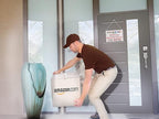 Please Do Not Knock or Ring Doorbell - Leave Package Sign Blank (Hang Sign), Write Your Own Delivery Message, 6" x 9" No Rust PVC Will Not Scratch, Easy to Mount with Holes Made in USA by SPRYZZLE