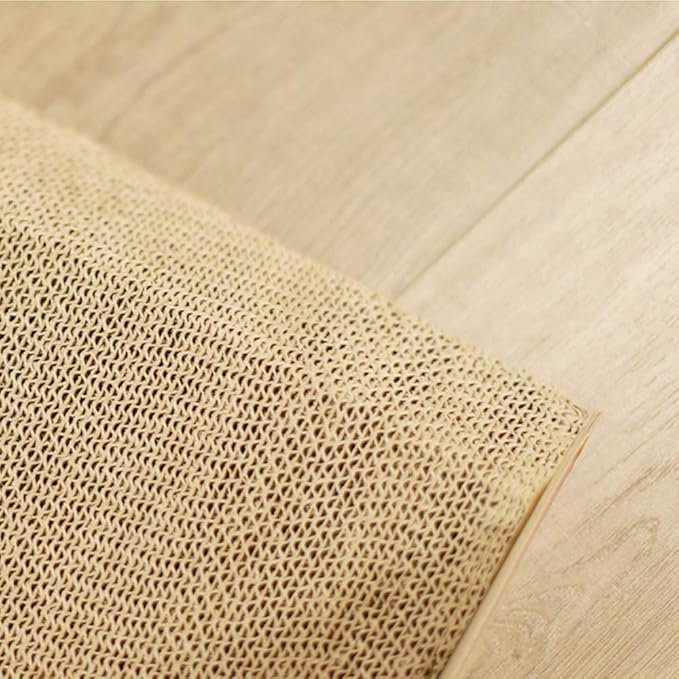 FluffyDream Cat Condo Scratcher Post Cardboard, Looking Well with Delicious Pizza Shape Cat Scratching House Bed Furniture Protector