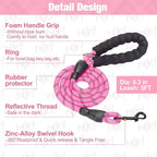 BEAUTYZOO Small Dog Harness and Leash Set,Step in No Choke No Pull Soft Mesh Dog Harnesses Reflective for Extra-Small Medium Puppy Dogs and Cats, Plaid Dog Vest Harness for XS S Pets, Pink XS