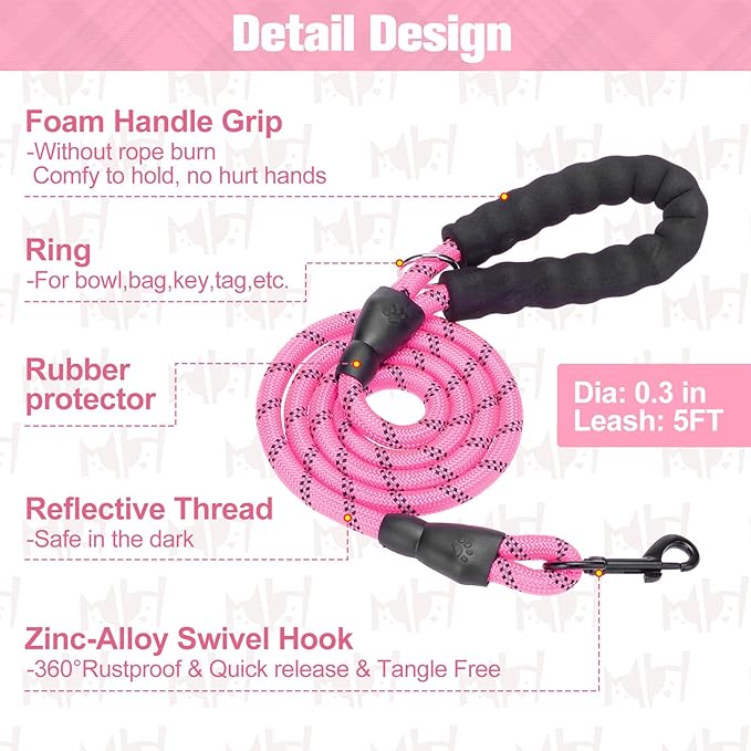 BEAUTYZOO Small Dog Harness and Leash Set,Step in No Choke No Pull Soft Mesh Dog Harnesses Reflective for Extra-Small/Small Medium Puppy Dogs and Cats, Plaid Dog Vest Harness for XS S Pets, Pink XXS