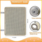 Cat Nail File Scratcher, Cat Scratch Pad Wrapped Around a Cat Scratching Post, Nail File for Cats with 80 Aluminum Oxide Grit, Cat Nail File Can Help to Trim Your Cat's Nails and Protect Scratch Post