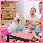 Dog Tutu Tulle Tutu for Dogs Small Large Medium Puppy Dress Ballerina Costume Skirt for Holiday Puppy Cats Bunny Pet Outfit Birthday Wedding Party Photo Prop Supplies(Hot Pink and Pink)