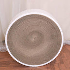 Cardboard Cat Scratcher Round Cat Scratching Board Cardboard Bowl Nest Pet Scratch Scratching Pad Lounge Bed Corrugated Paper Design for Clawing and Resting