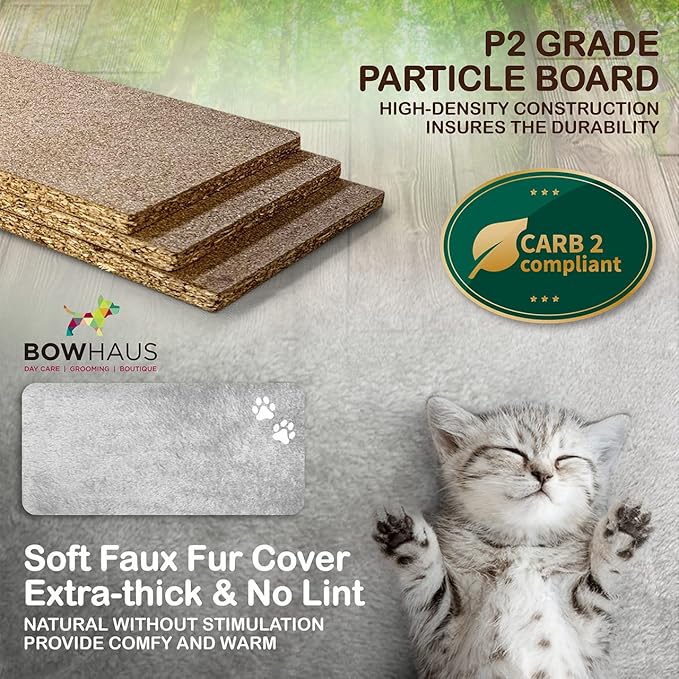 Tall Cat Tree for Indoor Large Cats or Kittens, Multi-Level Cat Activity Tree with Scratching Posts, Hammock, Cat Cave Condo, Modern Cute Small Cat Climbing Tower with Widened Perch
