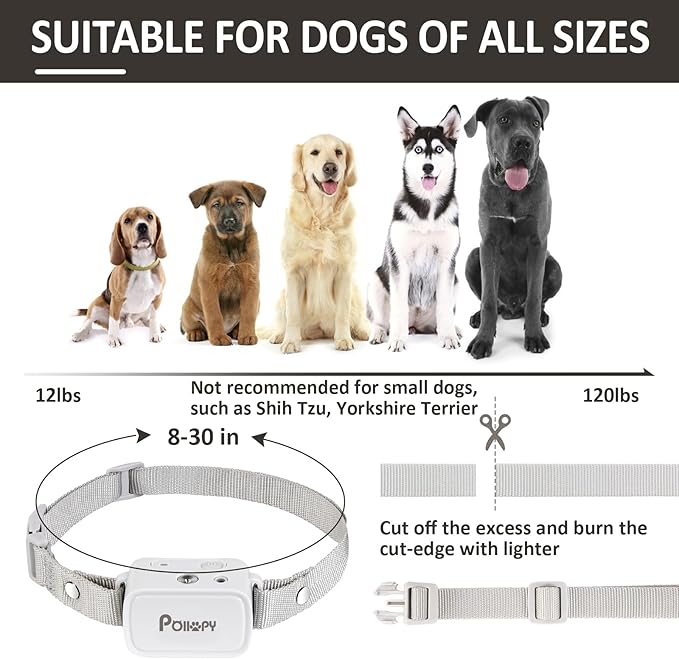 Citronella Dog Collar with Remote, Safer 3 Modes Spray/Vibration/Beep Dog Training Collar, Humane No Shock Citronella Bark Collar, Rechargeable 1000ft Range Spray Dog Collar -Only Works with Remote