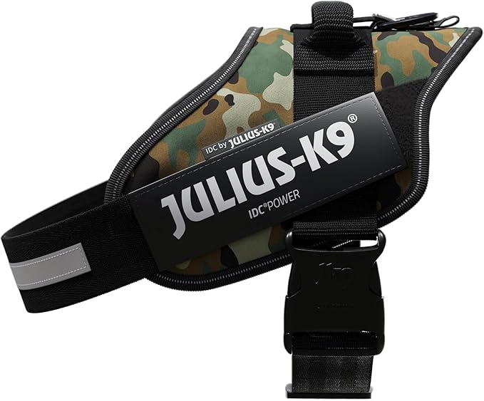 Julius-K9, 16IDC-C-1, IDC Powerharness, Dog Harness, Size: 1, Camouflage