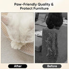 NATUYA Oval Cat Scratcher Bed, Modern Cat Scratching Bowl Bed, Durable Kittens Scratching Board Corrugated Lounge, Furniture Protector
