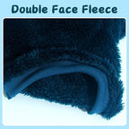 2 Pieces Fleece Dog Sweaters for Small Dogs Boy Cute Warm Small Dog Clothes Male Puppy Chihuahua Cat, Blue, Dark Green, XXS