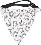 JXGZSO 1 Piece Silly Goose Triangle Dog Bandana Meme Goose Duck Merchandise (Silly Goose DB)