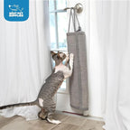 Best Pet Supplies Catify Cat Scratcher, Fun Interactive Scratchers, Posts, Poles, Claw Safe, Furniture Saver Indoor Play Support Natural Cat Behaviors Heavy Duty - Log (Cream), 22 x 17.28