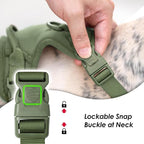 No Pull Dog Harness, Puppy Vest with Front Clip for Small Medium Large Sized Dog (Misty Green,XS)