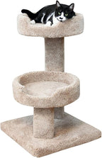 Prestige Cat Trees Beige Solid Wood Cat Sleeper, Large