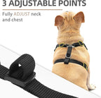 PUPTECK Small Dog Harness and Leash Set, No Pull Adjustable Puppy Cat Harness, Reflective Soft Mesh Pet Vest Small Sized, Camouflage, M