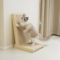 Cat Scratcher – 22.66 Inch Vertical Sisal Cat Scratching Post, Wood Frame 105° Scratch Pad for Indoor Cats, Furniture Protector for Sofa Couch