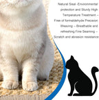 4 PCS Carpet Cat Scratching Mat Sisal, 15.7 x 7.8 inch Natural Sisal Cat Scratching Mat with Adhesive Hook Loop Tape for Indoor Protect Couch and Carpets