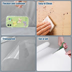 Cat Scratch Couch Furniture Protector, Self-Adhesive & Cuttable Furniture Scratch Protector Pad, Wear-Resistant Wall & Sofa Guard, Multi-Functional Cat Scratcher 196 * 9.84in