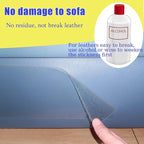 10 PCS Cat Scratch Furniture Protector for Leather, Couch Protector, Scratching Deterrent Strong Adhesion, Easy to Remove, No Residue (170in x12in)