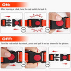 Joytale Martingale Collar for Dogs, Reflective Heavy Duty for Safety, Quick Release Buckle, Adjustable Nylon Collars for Medium Dogs Walking Training, Orange,M