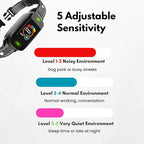 Dog Bark Collar, Rechargeable Smart Collar, Anti Barking Training Collar with 5 Adjustable Sensitivity Beep Vibration Shock, Bark Collar for Large Medium Small Dogs - Black Color Dog Collar