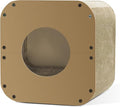 Cat Scratcher House, Cozy Cardboard Design, Safe and Secure for Kittens, Eco-Friendly,Plain Board (Square)